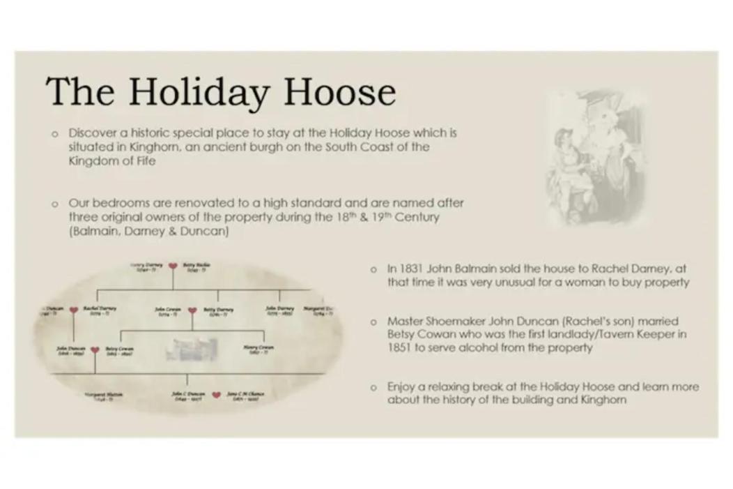 The Holiday Hoose Kinghorn Zewnętrze zdjęcie
